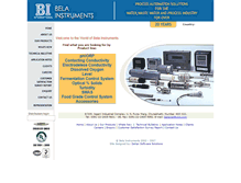 Tablet Screenshot of belainstruments.com